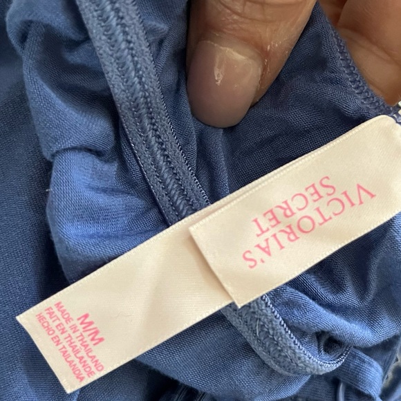 Like New VICTORIA’S SECRET Soft & Sexy Blue Slip Gown - Picture 6 of 8